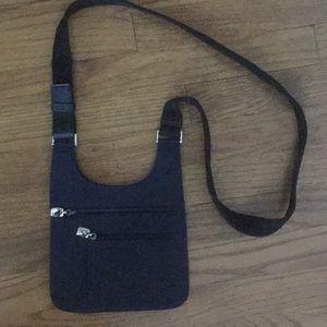 Nine West Bags - Nine West Navy Crossbody with black strap. Nine West Bags - Nine West Navy Crossbody with black strap.